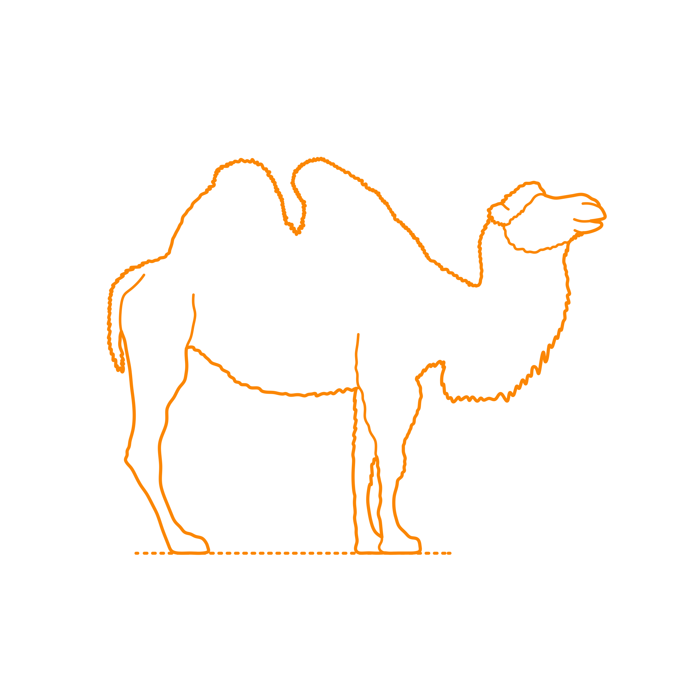 Animals Camelids Bactrian Camel Vinyl Cutting Svg File Free Vectors